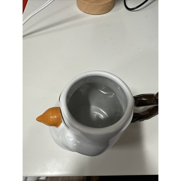 Disney 3D Figural OLAF‎ FROZEN Snowman Large Coffee Cocoa Mug Tea Cup - EUC - Picture 5 of 5